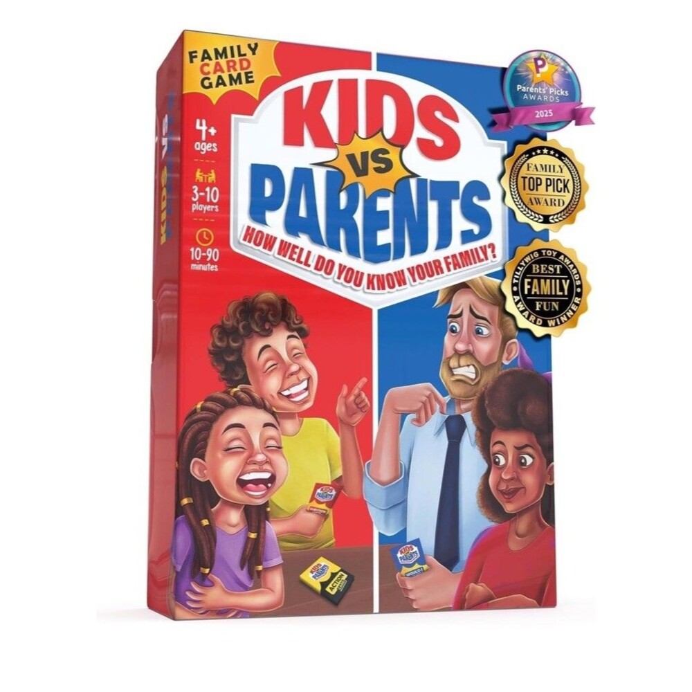 Kids VS Parents - Family Game for Kids 4-12 | Games for Family Game Night | Fun